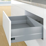 Kit arcitech 94 avec topside hauteur 186 - dcor : blanc - longueur : 650 mm hettich