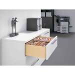 Kit armoire 3 tiroirs dossiers suspendus - largeur int�rieur de caisson : 962 mm hettich