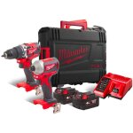 Kit de bloc d'alimentation milwaukee batterie m18 cblpp2a - 402c 18 v 4 ah