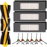 Kit de brosses filtrantes de rechange compatibles avec les aspirateurs robots ecovacs deebot ozmo 920 ...