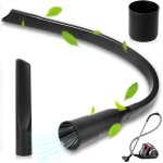 Kit de buse de nettoyage universel - 62, 5cm suceur plat long et flexible, accessoires pour aspirateur, ...