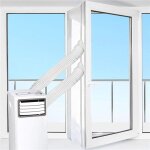 Kit calfeutrage climatiseur mobile porte fenetre 300cm, pour climatiseurs, s�che - linge et d�shumidificateurs ...