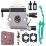 Kit carburateur pour stihl fs38 fs45 fs46 fs55 hs45 hk45 km55 fc55 d�broussailleuse, adefol carburateur ...
