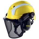 Kit casque forestier pheos forest uvex 9774 - jaune - taille unique