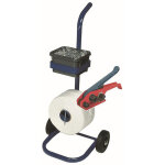 Kit de cerclage 600kg, polypropylène, attache en métal galvanisé blanc ( prix pour 1 ) Kit de cerclage 600kg, polypropylène, attache en métal galvanisé blanc ( prix pour 1 )
