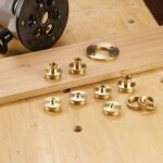 Kit de 7 bagues de guidage cmttga en laiton ? adaptateur inclus ? compatible d�fonceuses 30 mm ? fraisage ...
