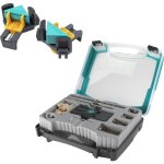 Kit coffret undercover jig pozidriv et 2 presses d'angles - pour assemblages en angle invisibles - r�f. ...