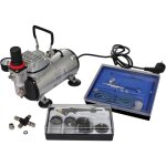 Kit de compresseur d'a�rographe avec 2 pistolets