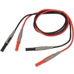 Kit de cordons de test �lectroniques 4 mm, c�bles multim�tre droits pour mesures pr�cises