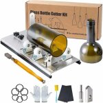 Kit de coupe - bouteille en verre r�glable outil de bricolage machine de d�coupe en acier inoxydable ...