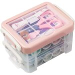 Kit de couture 30 pi�ces avec bo�te � couture, mini kit de couture professionnel, kit de couture pour ...