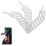 Kit de crochetage en acier inoxydable - kit de crochetage universel en acier inoxydable - outil d'ouverture ...