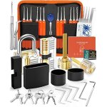 Kit de crochetage serrure 30 + 4 pi�ces, eventronic 30 pi�ces lock picking kit, outils de d?entra�nement ...