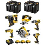 Dewalt - kit dck699m3t pro (dcd796 dcs570 dcs334 dcf887 dch273 dcl050 3 x 4, 0 ah dcb115 2 x tstak vi) ...