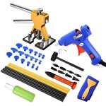 Kit de d�bosselage, kit de d�bosselage, largeur r�glable, outil de d�bosselage sans peinture pour carrosserie ...