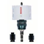 Bosch ? scie cloche 68 mm pour bois et m�tal ? longueur 44 mm ? adaptateur power change plus ? foret ...