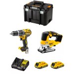 Dewalt - kit dwk202 (dcd796 dcs334 2 x 2, 0 ah dcb107 tstak vi)