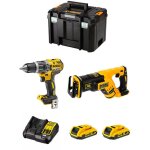 Dewalt - kit dwk205 (dcd796 dcs367 2 x 2, 0 ah dcb107 tstak vi)