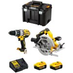 Dewalt - kit dwk216 (dcd996 dcs570 2 x 5, 0 ah dcb115 tstak vi)