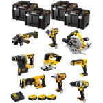 Dewalt - kit dwk901t (dcd996 dch273 dcg405 dcf887 dcf894 dcs334 dcs570 dcs367 dcl050 + 3x5, 0ahdcb115 ...