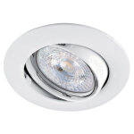 Lunar led - encastr� gu10, blanc, a / lpe led 4, 2w 3000k 500lm incl