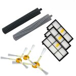 Kit d'entretien - compatible avec irobot - pi�ces d�tach�es compatibles irobot - 2 rouleaux, 3 filtres ...
