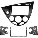 Kit fa�ade autoradio 2 din compatible ford focus fiesta volant � gauche