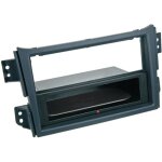 Adnauto - kit facade autoradio 2din suzuki splash compatible avec opel agila 08 - 14 avec vide poche ...