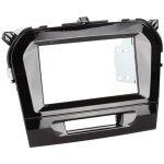 Adnauto - kit facade autoradio 2din compatible avec suzuki vitara ap15 noir brillant