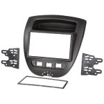 Kit facade autoradio fa0027 compatible avec toyota aygo citroen c1 peugeot 107