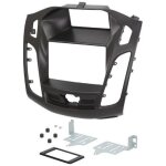 Kit facade autoradio ka282a ccompatible avec ford focus ap11 - noir