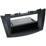 Kit facade autoradio ka527 - adnauto - compatible avec suzuki swift 10 - 17 avec vide poche noir