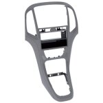 Kit facade autoradio ka915 compatible avec opel astra j - gris titan