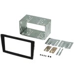Adnauto - kit facade compatible avec opel combo corsa meriva anthracite rubber touch