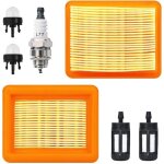 Kit filtre � air avec bougie, filtre � carburant et poire de d�marrange pour stihl fs120 fs200 fs250 ...