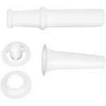 Kit de fixation universel kubbe de buse de remplissage de saucisse de poussoir alimentaire pour hachoir ...