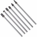 Vurahome - kit de fraises rotatives en carbure de tungst�ne tige 6mm t�te 10mm outil perceuse ponceuse ...