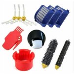 Kit de irobot roomba aspirateur robot roue avant + filtre + brosse lat�rale pour 600 536 551 552 528 ...