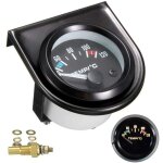 Kit de jauge de temp�rature de l'eau pour voiture noir led universel manom�tre de temp�rature de l'eau ...