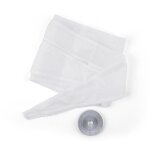Kit joint de fenêtre 3, 9 m fermeture à glissière bande autoagrippante blanc Kit joint de fenêtre 3, 9 m fermeture à glissière bande autoagrippante blanc
