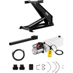 Kit de levage hydraulique � benne basculante de 17 600 lb, palan � ciseaux de 8 t avec pompe de 12 v, ...