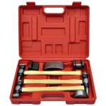 Kit de marteaux de carrosserie de voiture et de bosses 7 pcs vidaxl