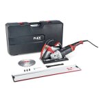 Flex - kit meuleuse d'angle 2600w l 26 - 6 230 tk - s + carter d'aspiration dcg ag 230 + rgle de guidage ...