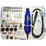 Kit mini perceuse meuleuse arbre flexible 330 w 163 pices forets royce