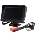 Kit moniteur lcd tft 4. 3 pour voiture camping - car avec camra de stationnement de recul