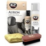 Kit de nettoyage et d'entretien pour revtements en cuir k2 auron strong