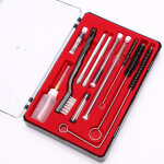 Kit de nettoyage pour pistolets � peinture, d'entretien pistolet pulv�risateur outil professionnel aiguilles ...