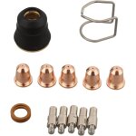 Kit de pi�ces consommables pour lampe torche plasma trafimet ergocut s25k s35k s45 avec 13 pi�ces essentielles ...