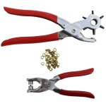 Kit pinceau fustellatrice + pinceau bourgeons trous ceintures en cuir chaussures bourgeons Kit pinceau fustellatrice + pinceau bourgeons trous ceintures en cuir chaussures bourgeons