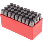 Kit de poin�ons de gravure des lettres rs pro jeu de 27 pi�ces de tampons de lettres majuscules en anglais ...